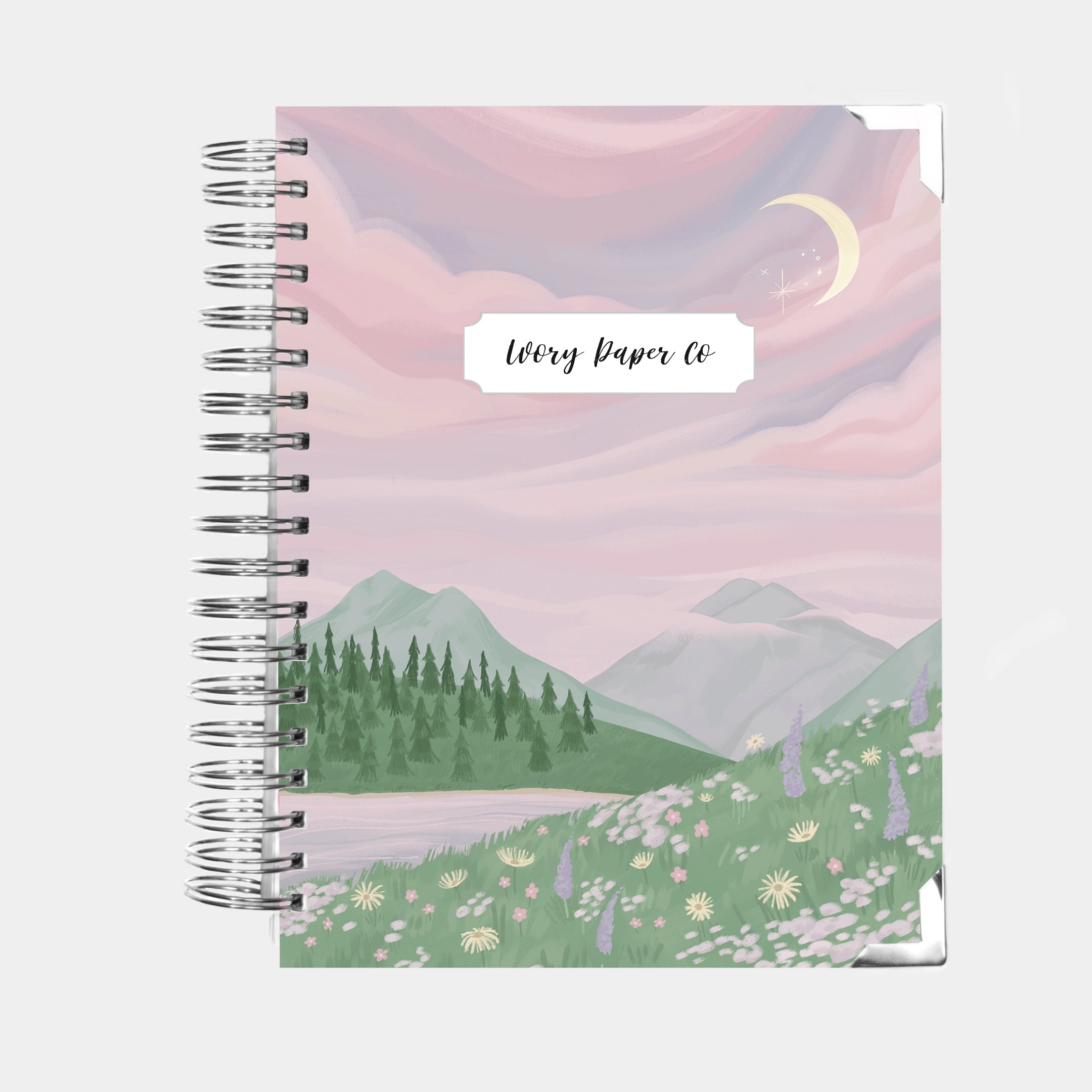 Twilight Mountains | 12 Month Daily Planner