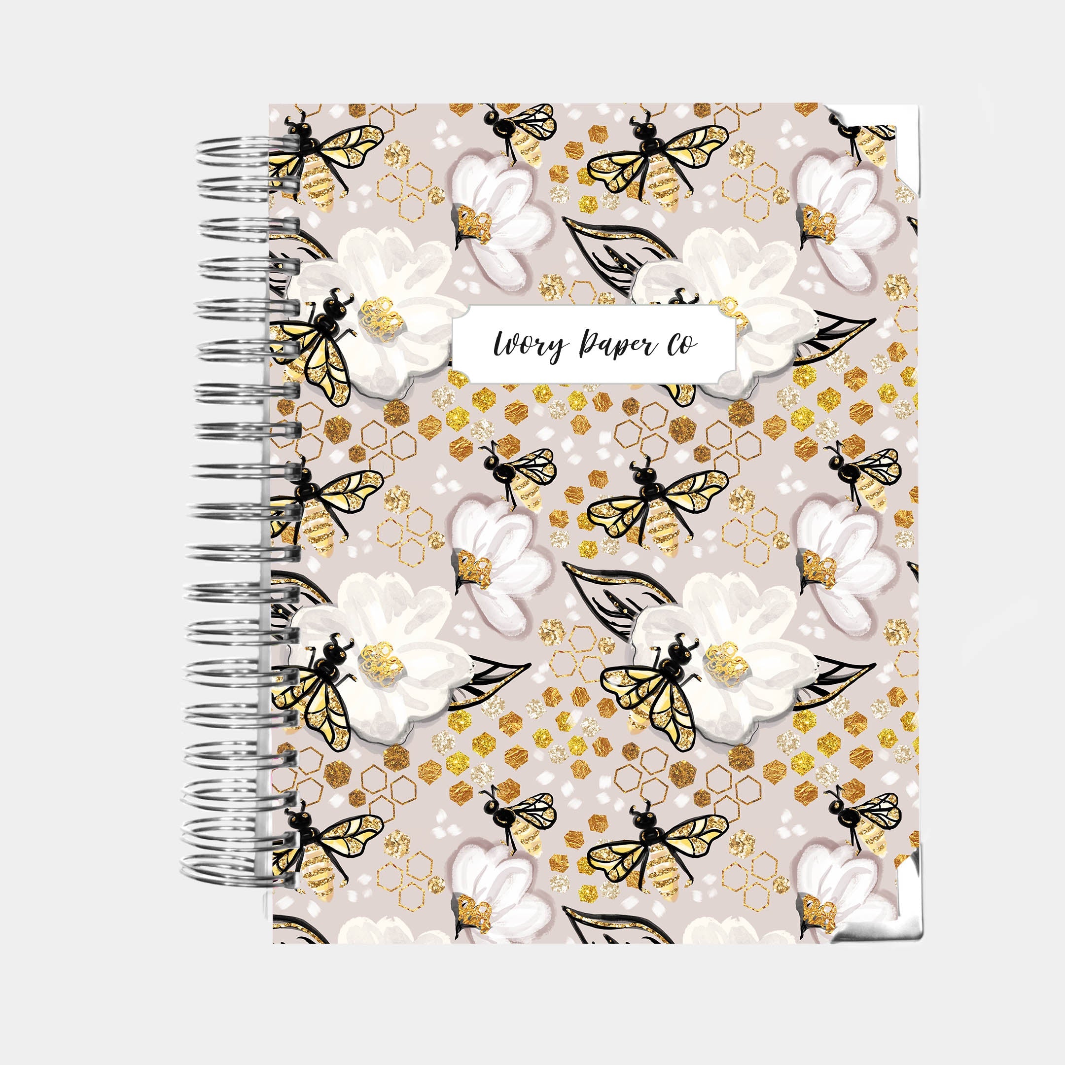 Golden Bees | 12 Month Daily Planner