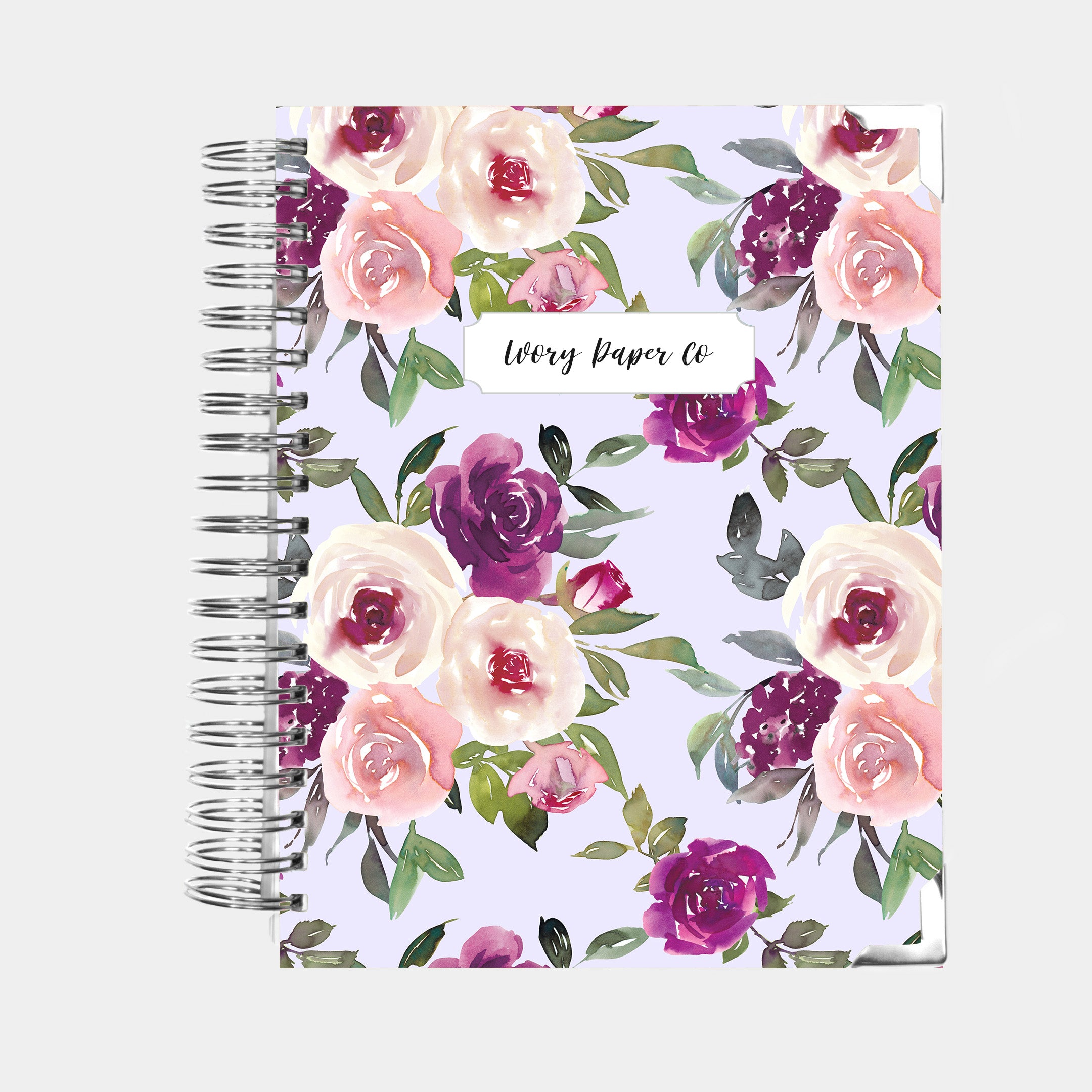 Lavender Watercolor | All-In-One Planner (Daily, Weekly & Monthly)