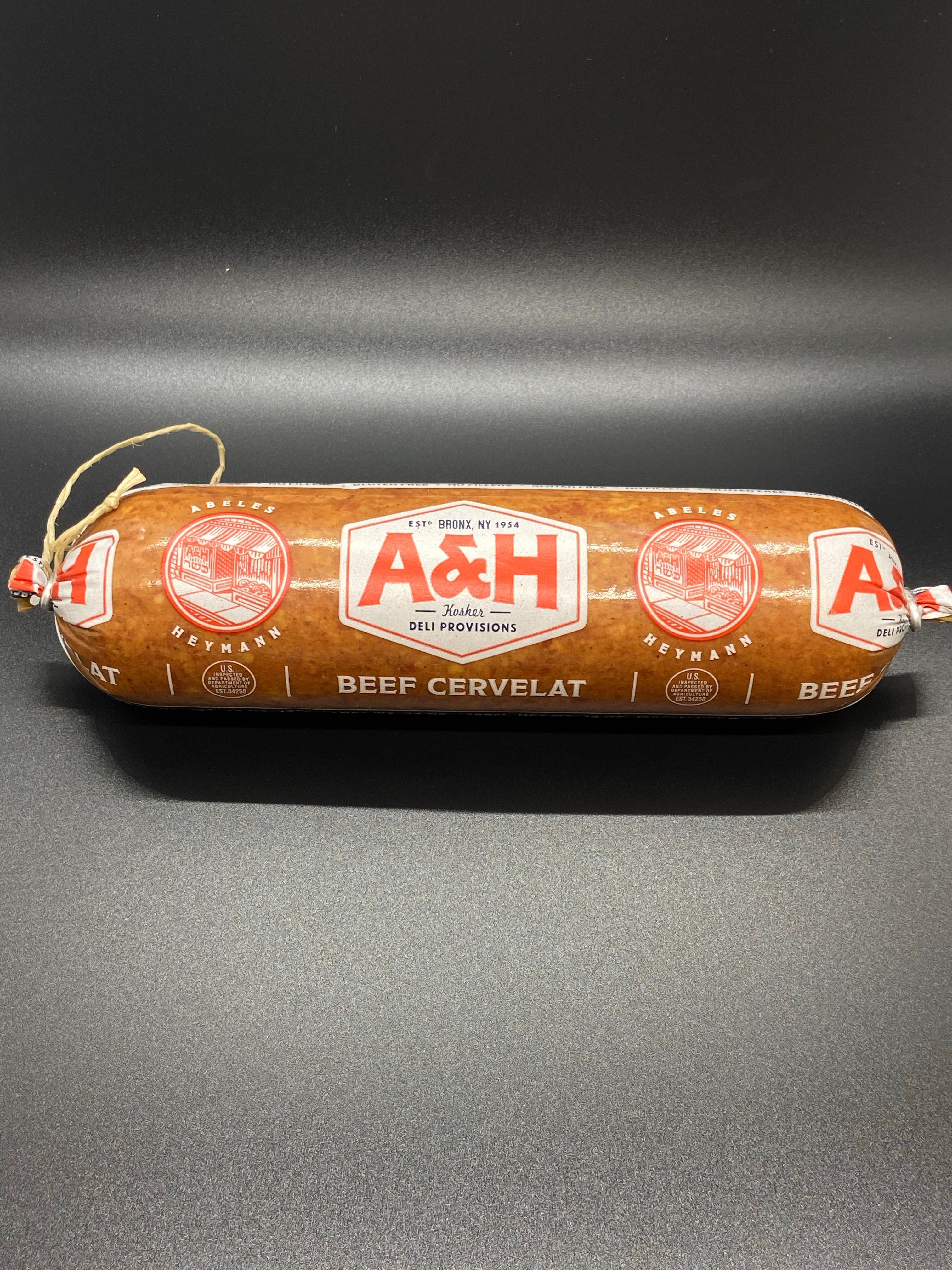 A & H Uncured No-Nitrate Added Reduced Fat & Sodium Kosher Beef Hot Dogs 12  oz.