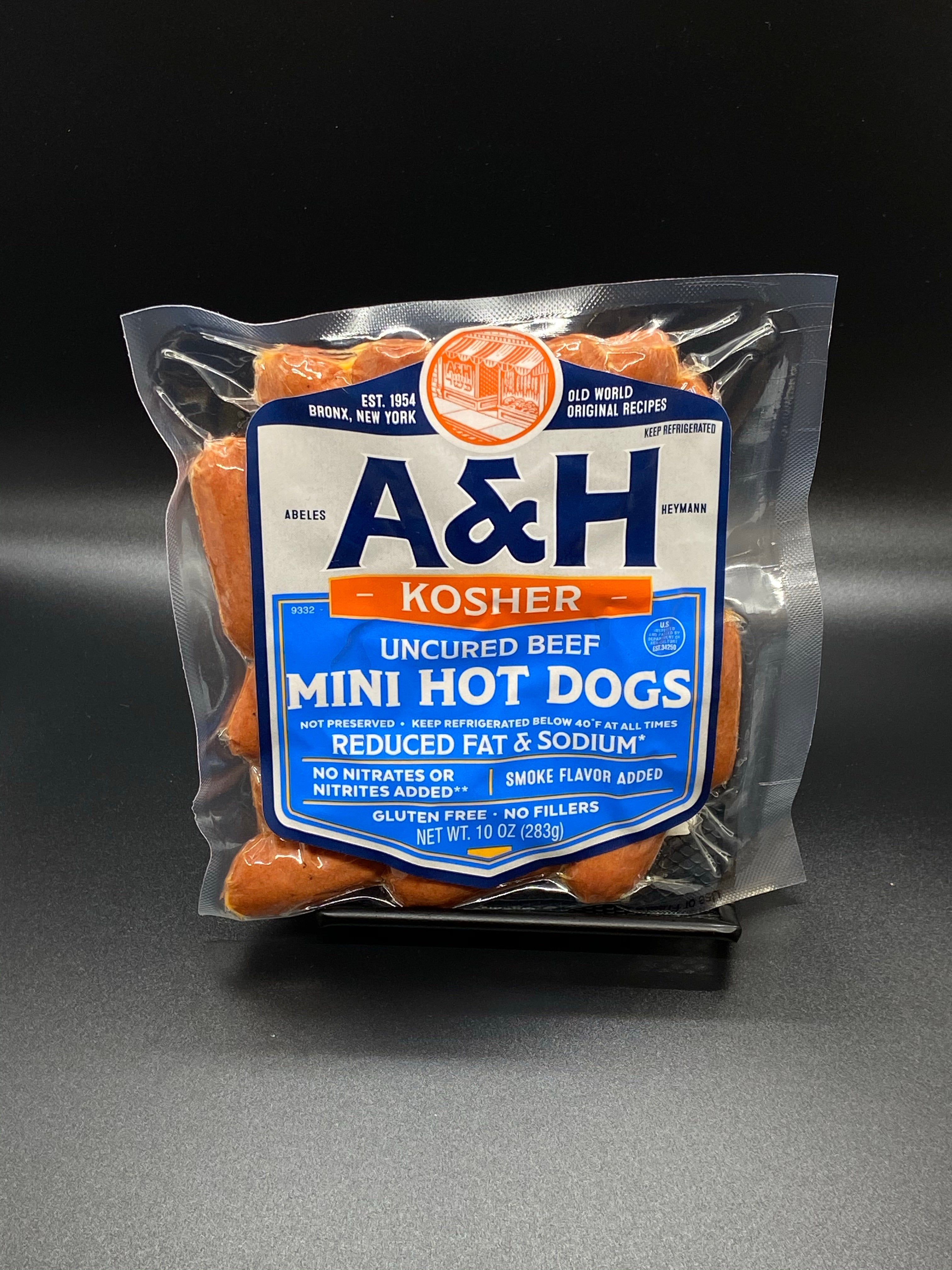 Abeles & Heymann Kosher Uncured Beef Hot Dogs