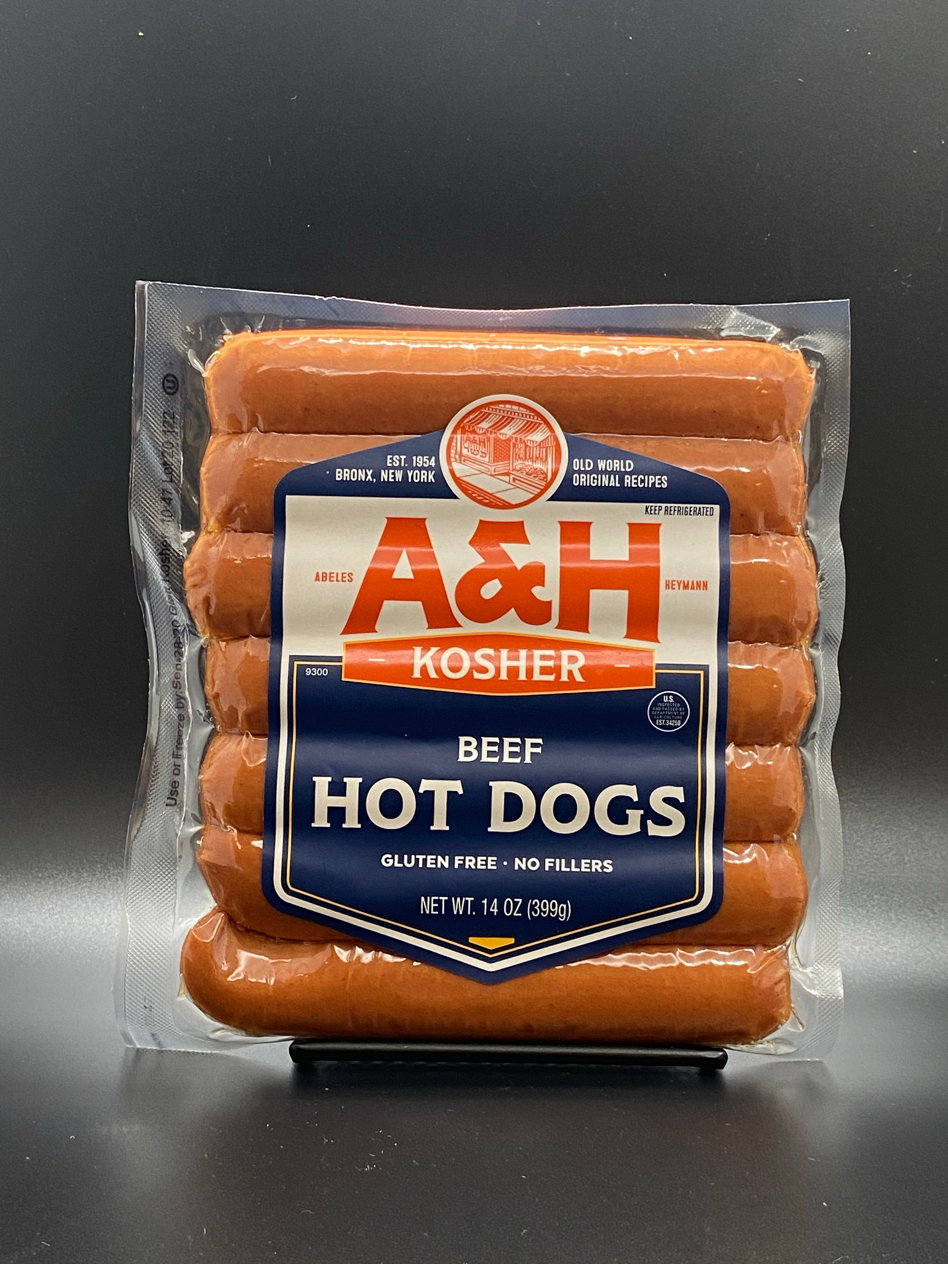 Kosher Mehadrin Spicy Hot Dogs - 375 g