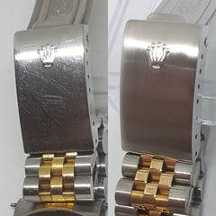 rolex restoration before and after