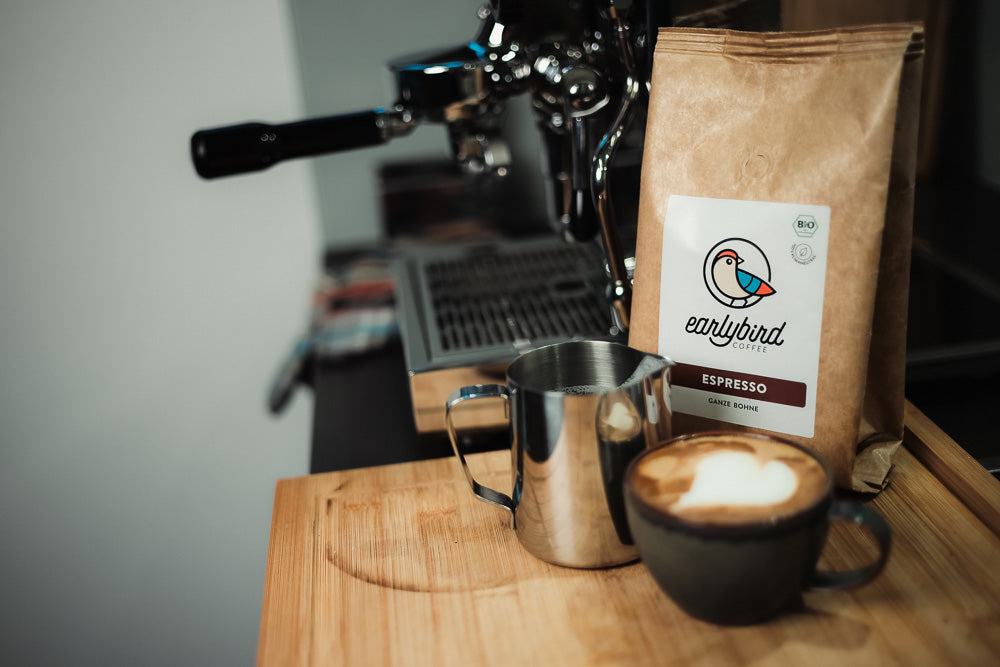 Cappuccino mit der Siebträgermaschine zubereiten
