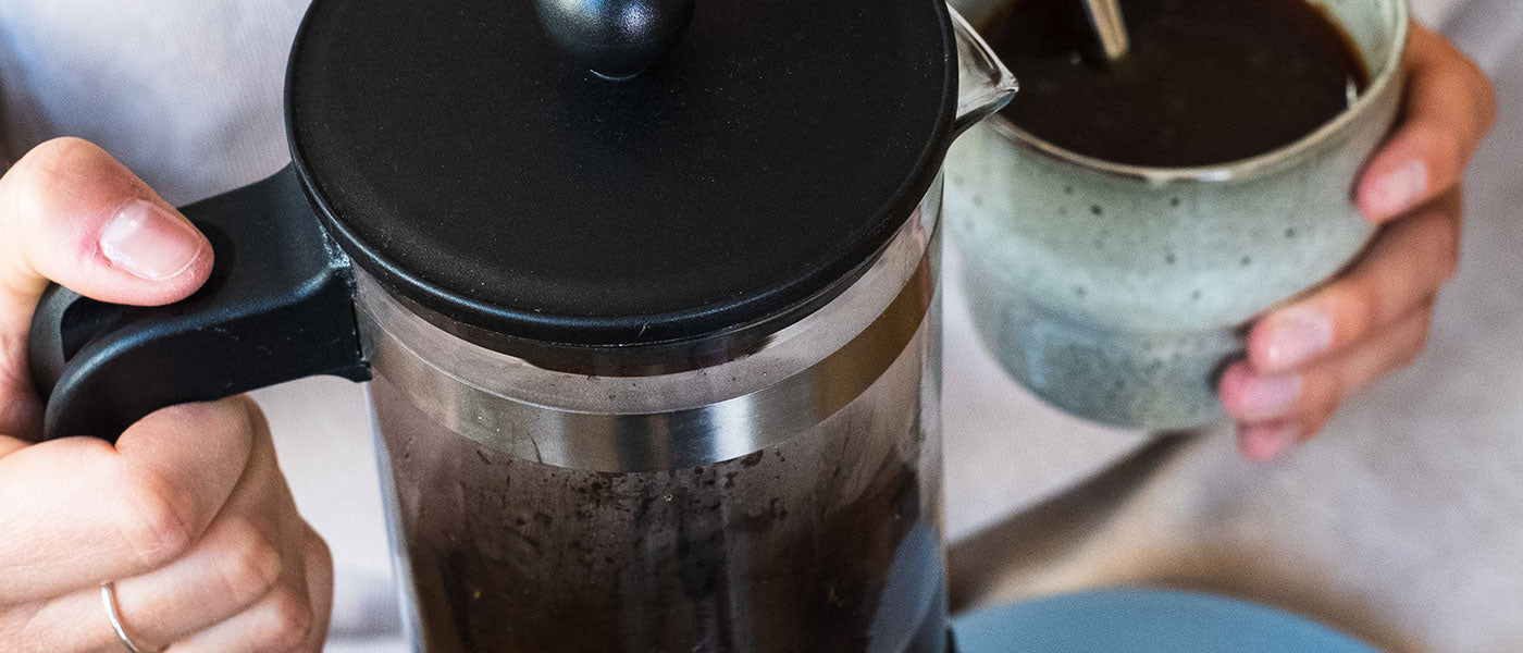 Kaffee aus der French Press