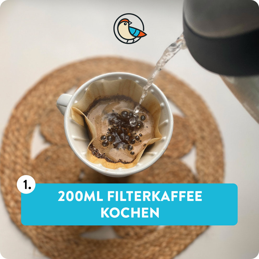 200ml Filterkaffee kochen