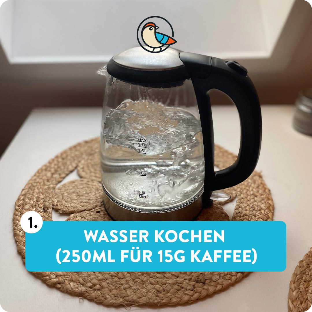 Wasser kochen