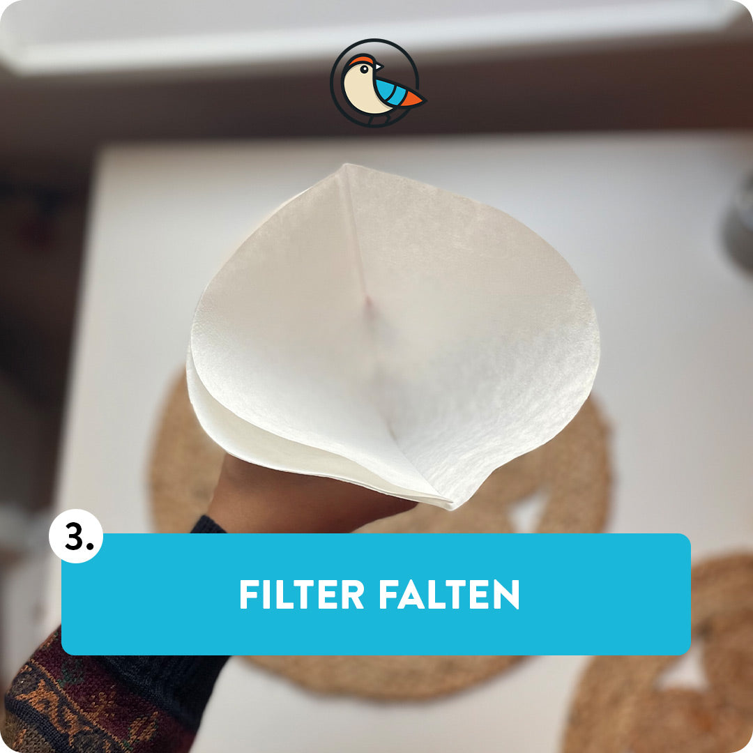Filter falten