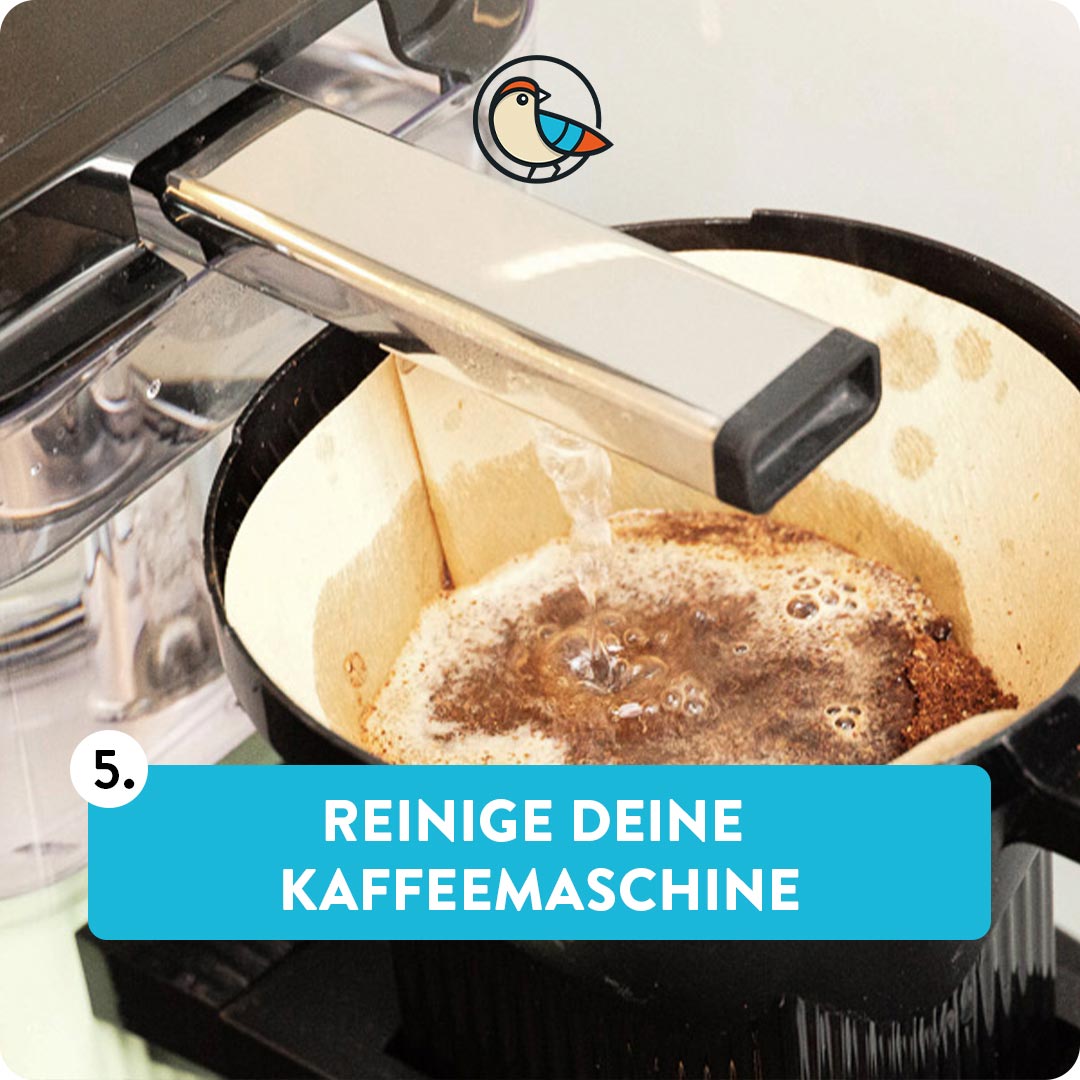 Reinige deine Kaffeemaschine