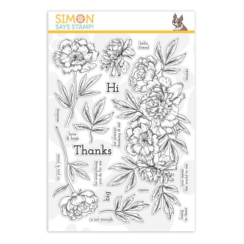 Simon Says Clear Stamps Beautiful Flowers 2