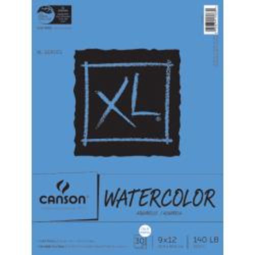 Canson XL Watercolor Paper Pad 9″X12″