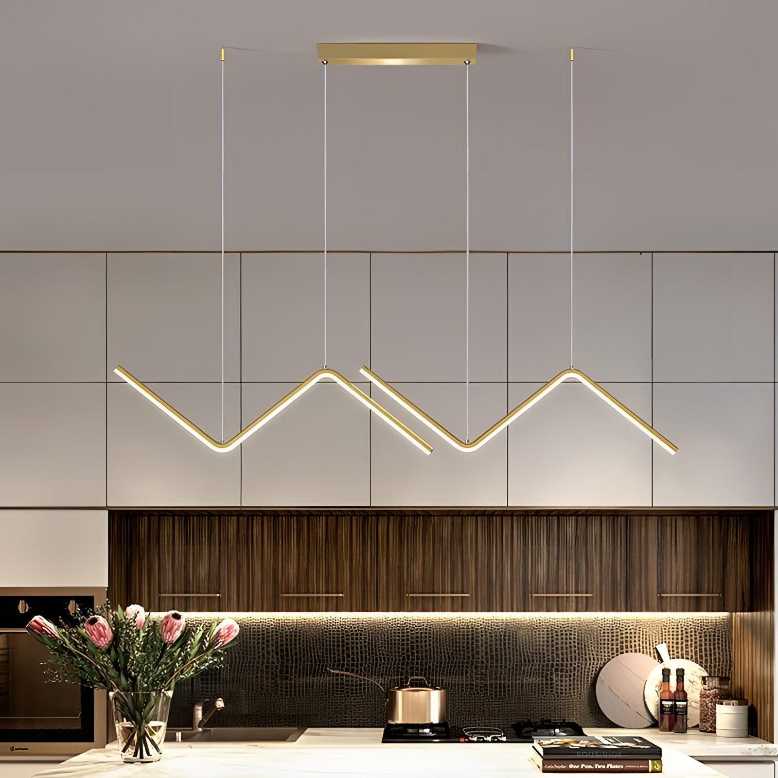Zig-Zag Luxury Ceiling Chandelier