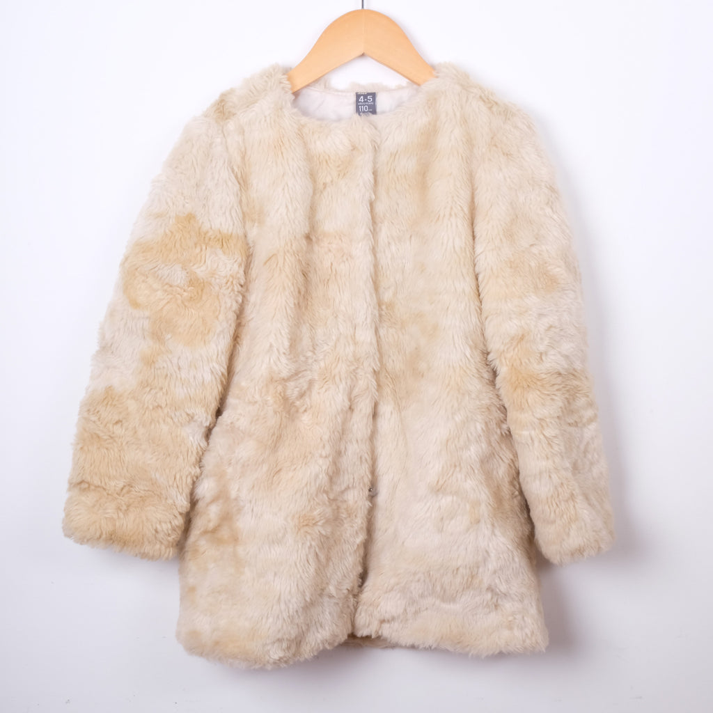 Zara Fake Fur Coat kids – Mrs Benn