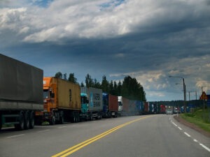 Trucks in Traffic