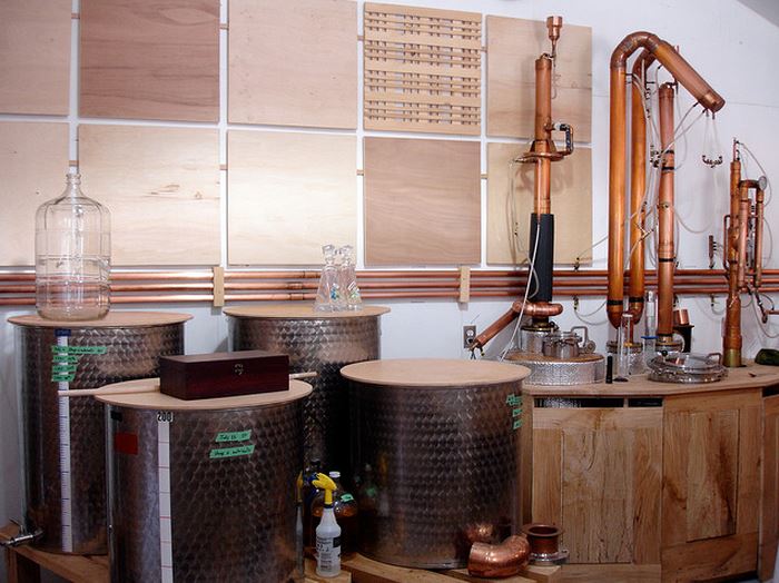 vodka distillery