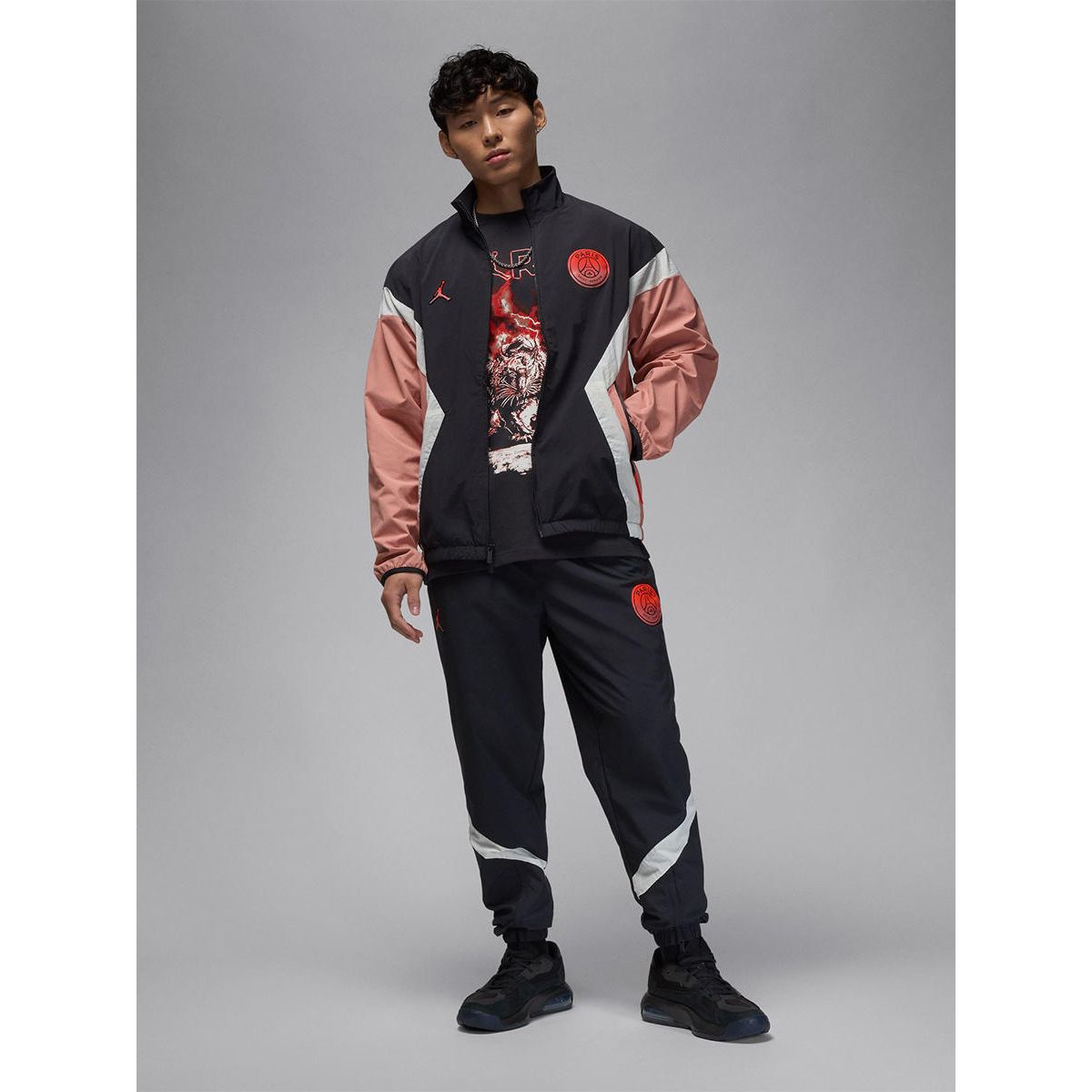 NIKE Paris Saint-Germain เสื้อยืดบาสเกตบอลผู้ชาย (หลากสี (Multi Color))