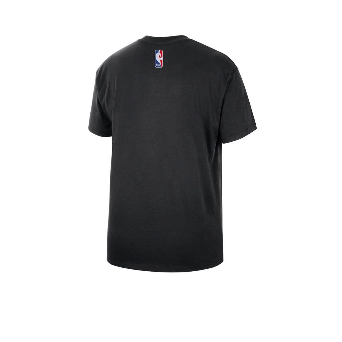 NIKE Los Angeles Lakers Courtside เสื้อยืดบาสเกตบอลผู้ชาย (สีดำ (Black))