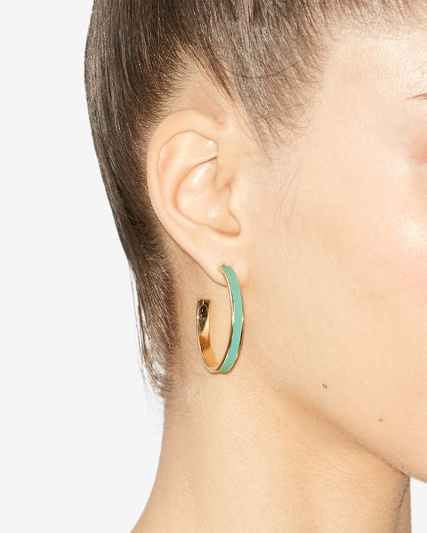 Isabel Marant Casablanca Earrings In Green