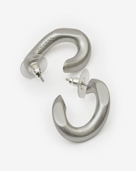 Isabel Marant Links Earrings In Metallic