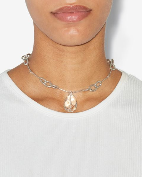 Isabel Marant Delightful Necklace In Silver