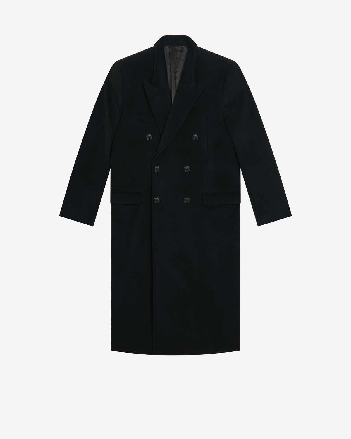 Isabel Marant Firno Coat In Black