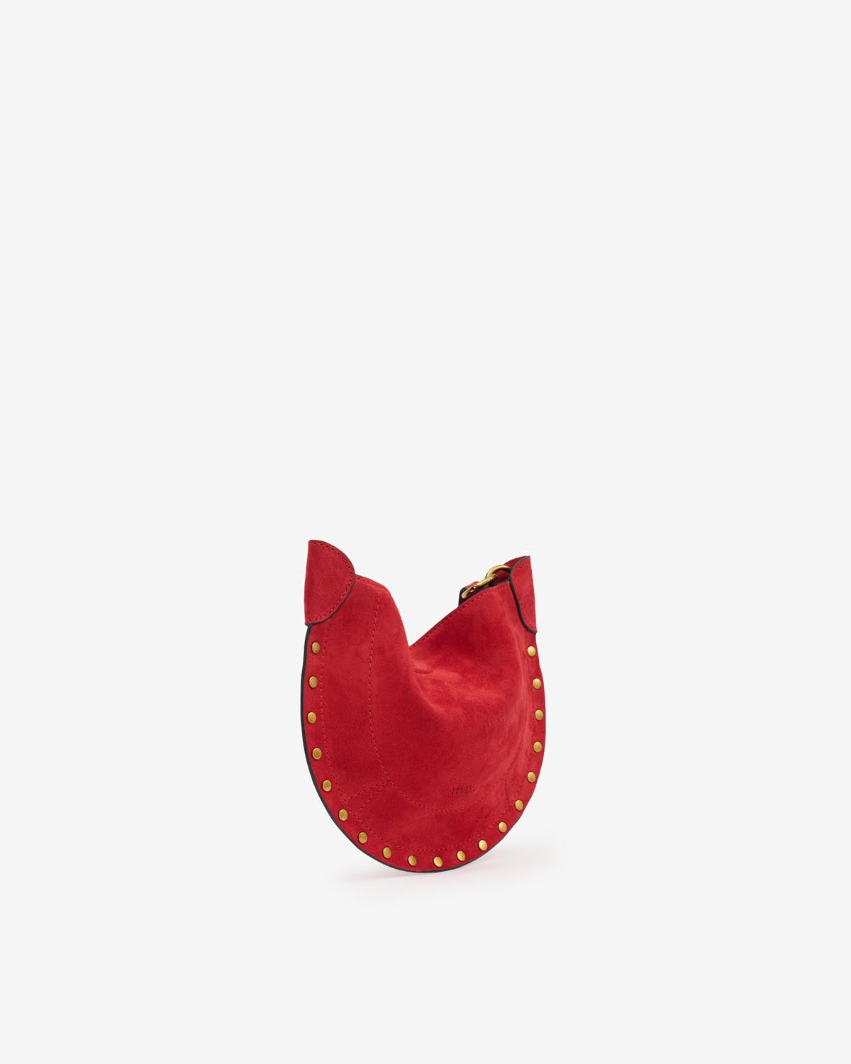 Isabel Marant Mini Moon Soft Bag In Red