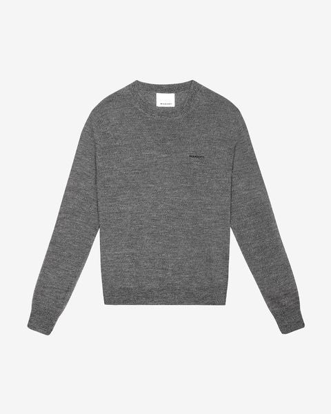 Isabel Marant Basile Sweater In Gray