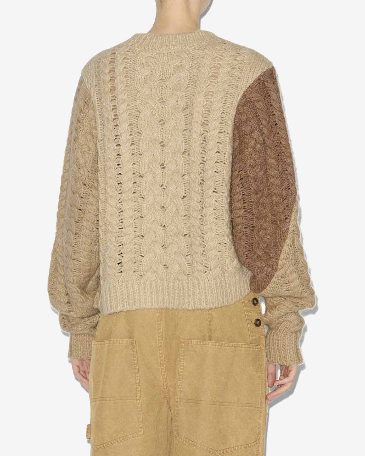 Isabel Marant Étoile Daryl Sweater In Brown