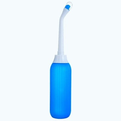 douchette wc pratique bleue