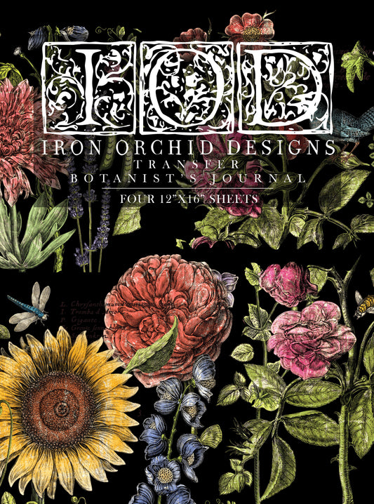 Brocante - IOD Decor Transfer - Sonnet's Garden Blooms -  Creator -  DIY for Home Decor