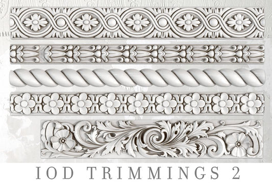 Trimmings 2 - IOD Molds by Iron Orchid Designs