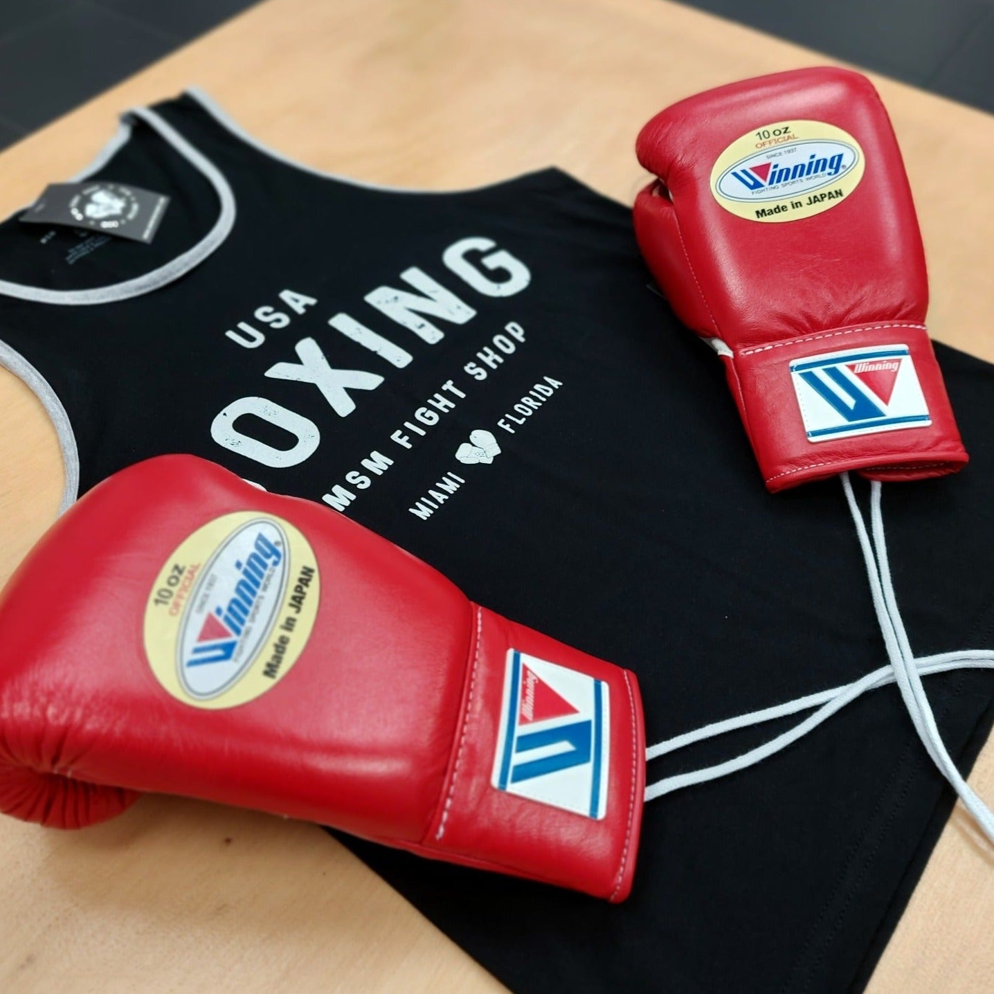 winning usa boxing gloves