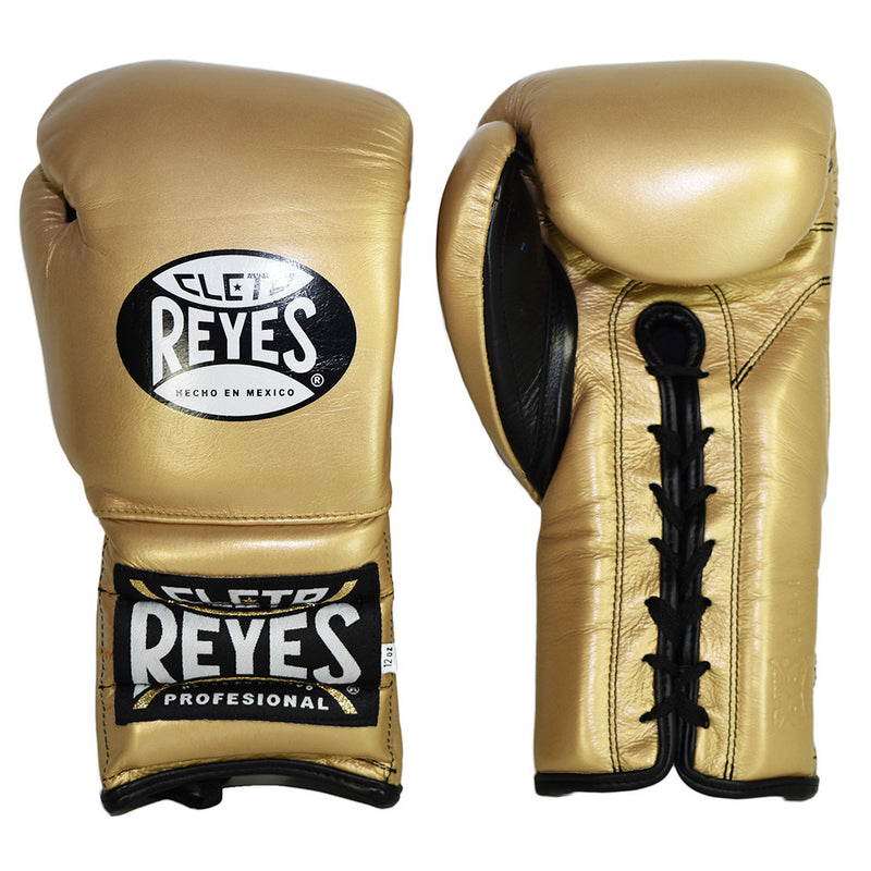 cleto reyes boxing gloves gold