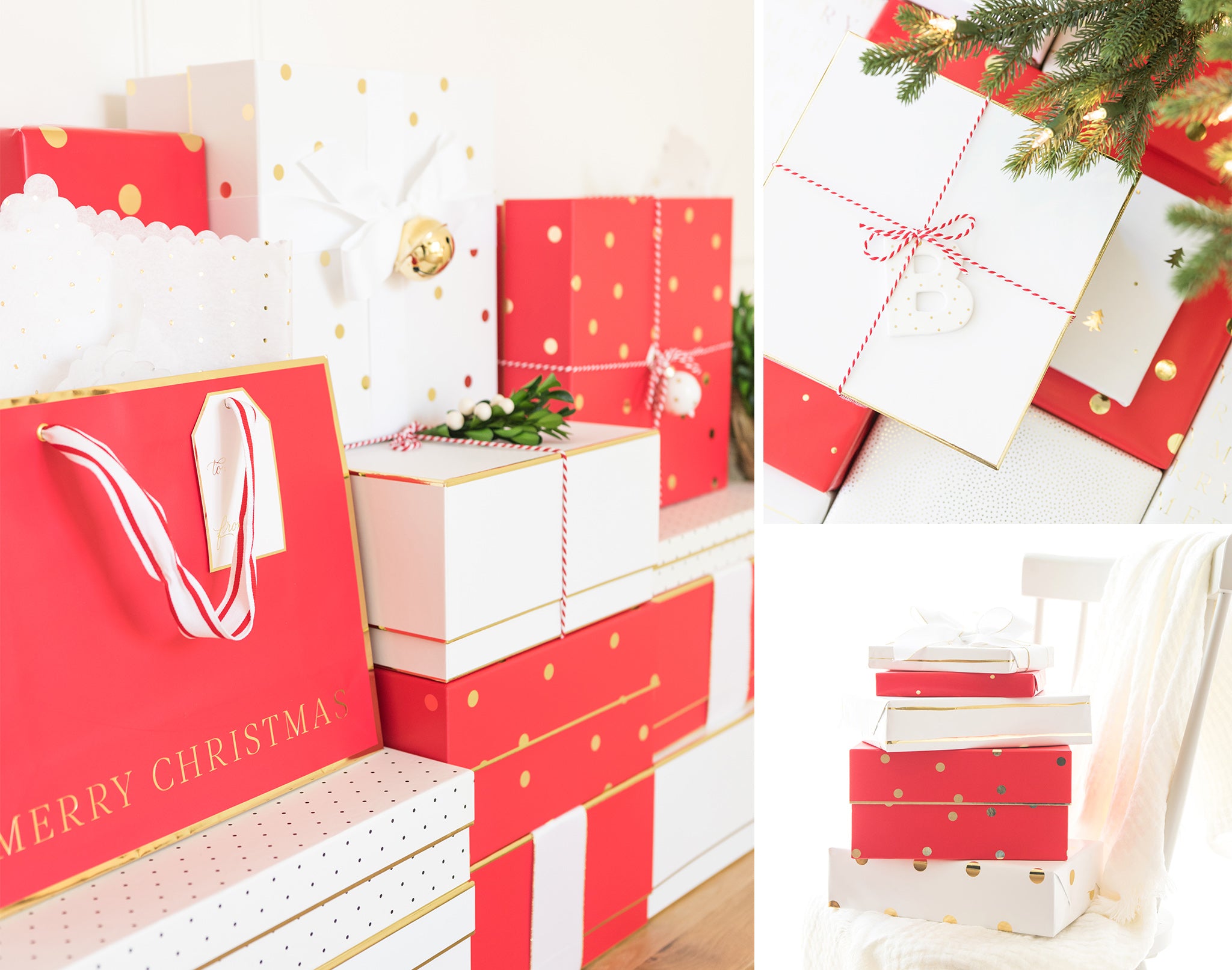Multiple Colors of Christmas Merry Paper Gift Box Pen Box