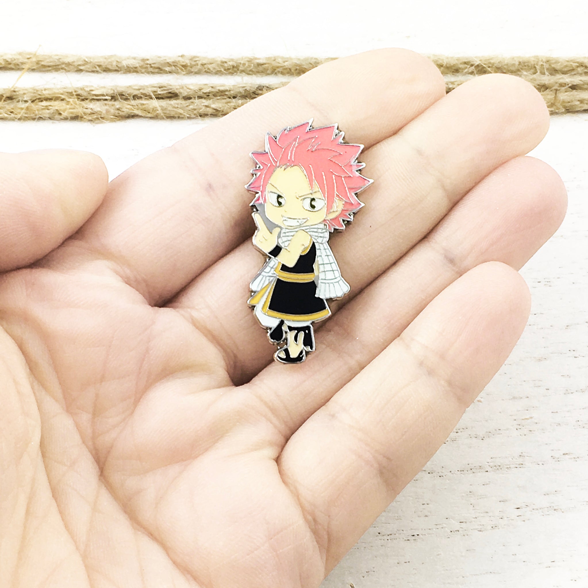 Enamel Pin Fairy Tail Natsu Pinz N Thingz