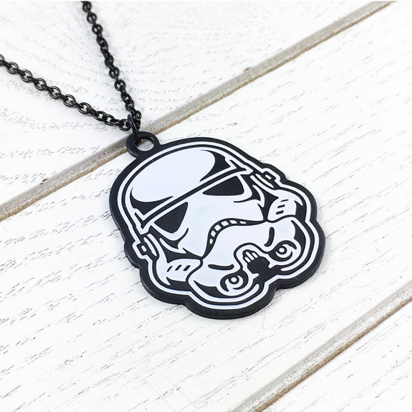 Necklace | Star Wars | Stormtrooper (enamel)