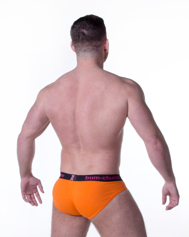 Bum Chums Basik Af Sol Brief Orange Mens Underwear Bum Chums British Brand Gay Men 2117