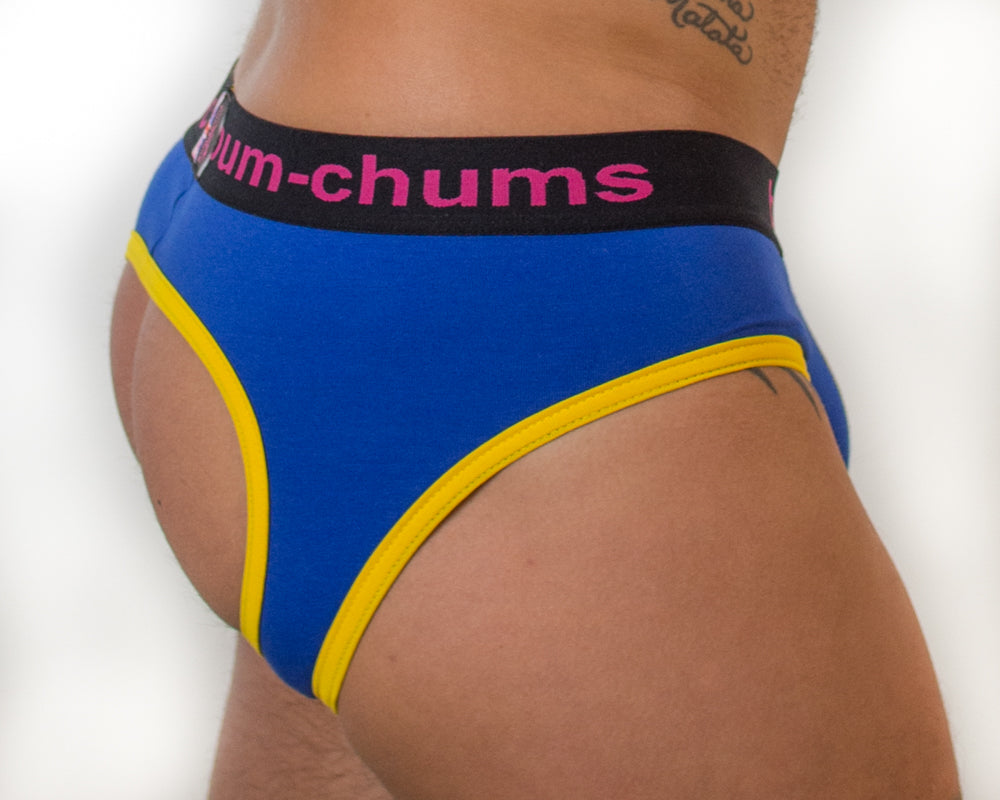 Bum Chums Blueberry Crumble Backless Brief Mens Underwear Bum Chums British Brand Gay Men 8361