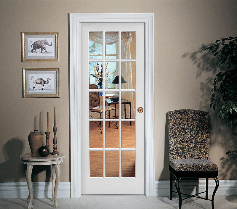 15 Lite French Door (Primed) – Door to Door