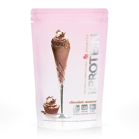 Organic Low Carb Chocolate Mousse Whey Protein Powder