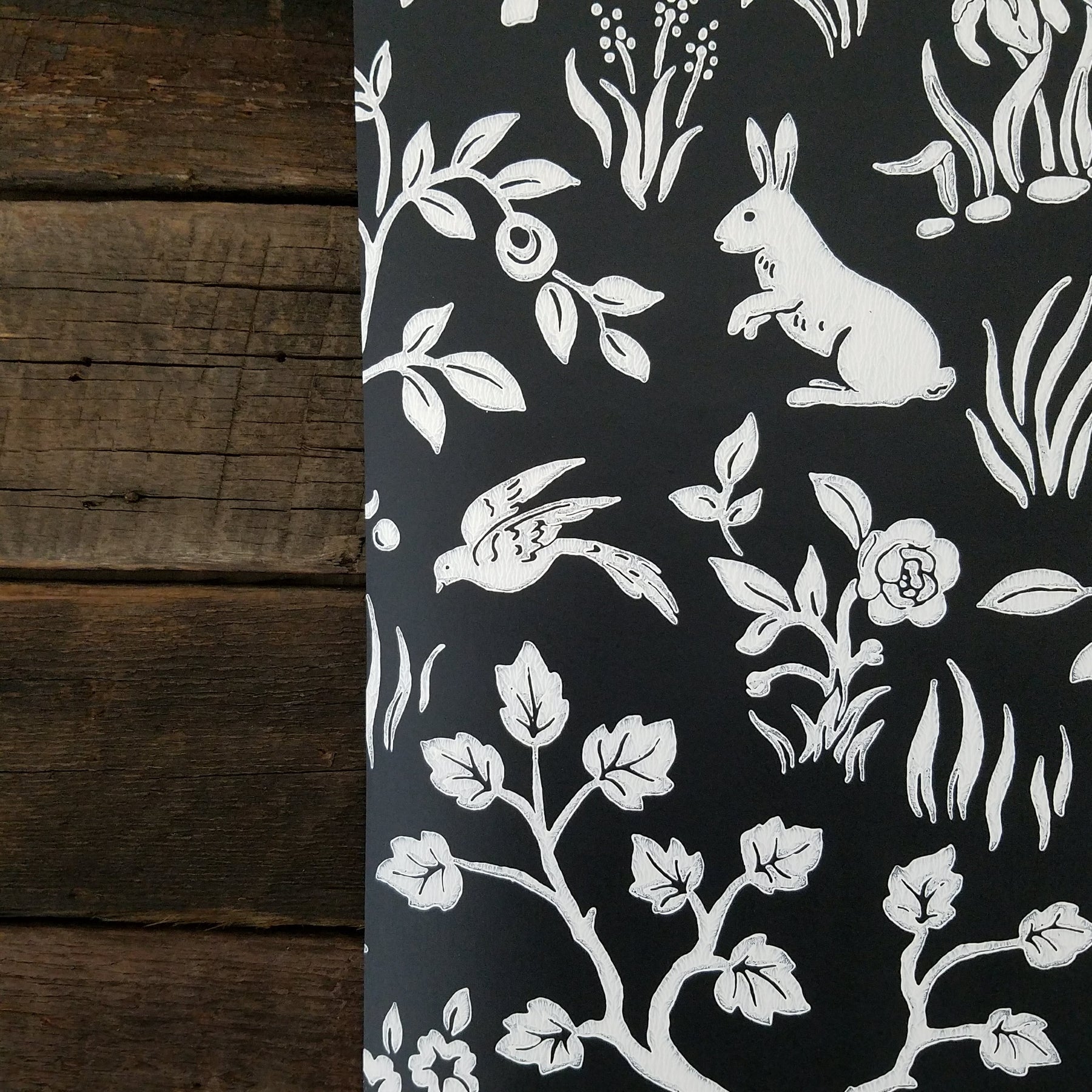 Fox And Rabbit Fabric Wallpaper and Home Decor  Spoonflower