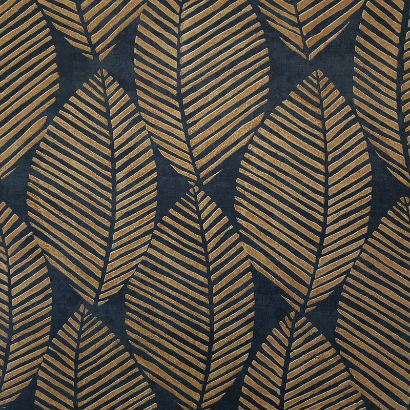 Maya Burnt Orange Tropical Leaf Wallpaper – D. Marie Interiors