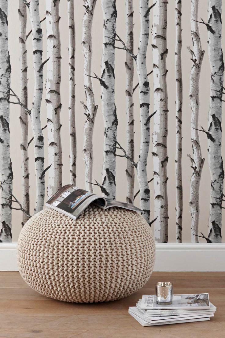 Birch Trees Nu Wallpaper Peel And Stick Wallpaper