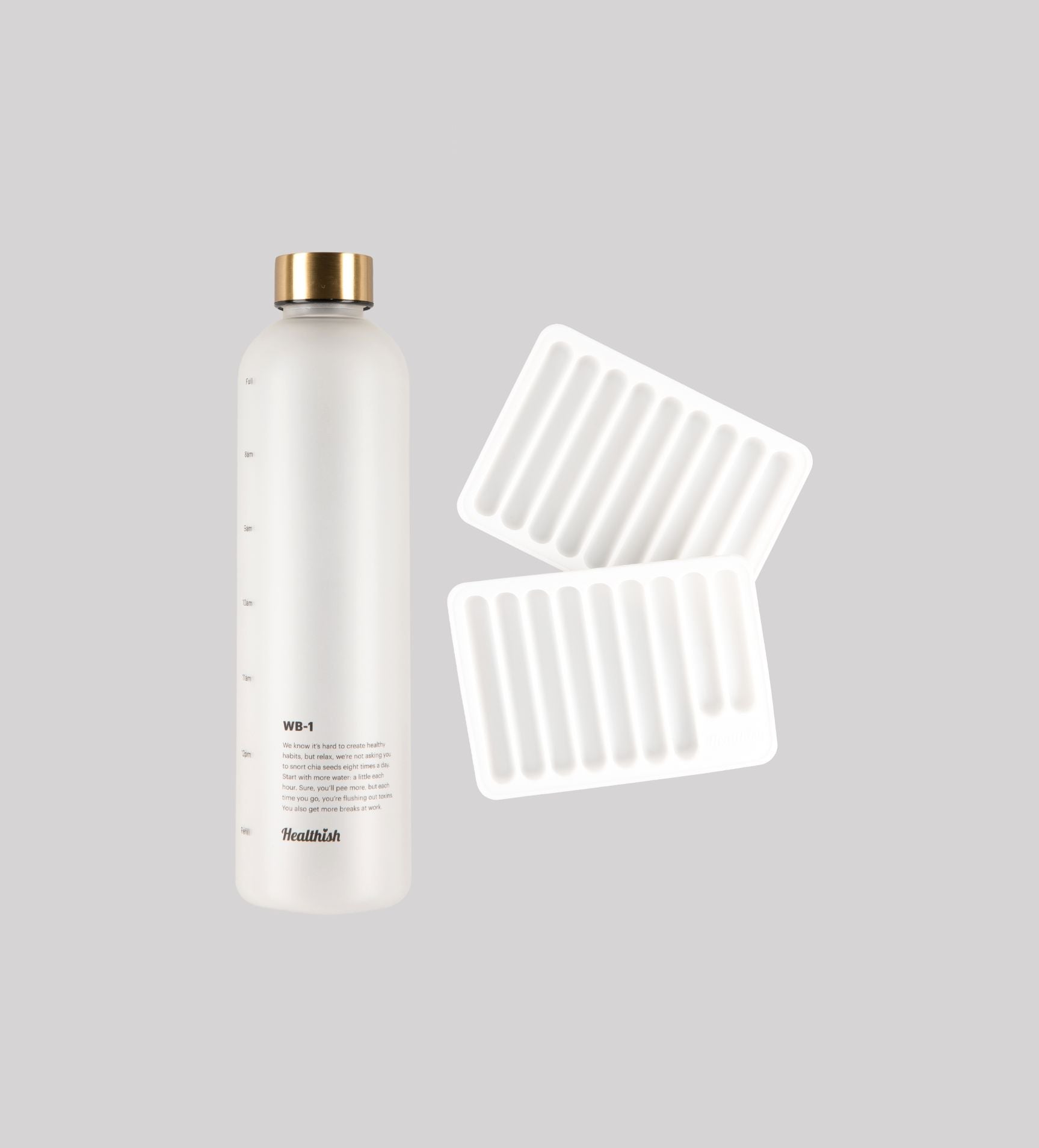 Plastic WB-1 Bottle + Trays Bundle - Save $5!