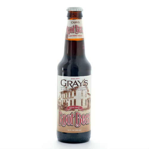 Gray S Root Beer 12 Oz 12 Glass Bottles