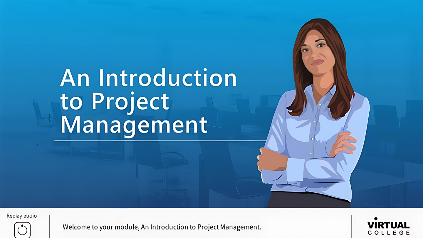 An Introduction to Project Management Course Title Slide