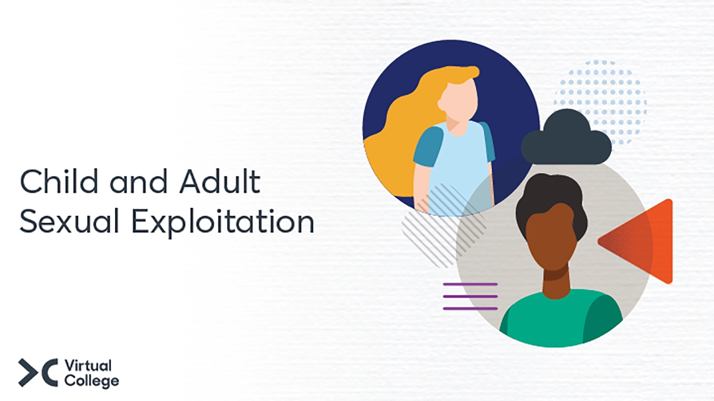 Child and Adult Sexual Exploitation course title slide