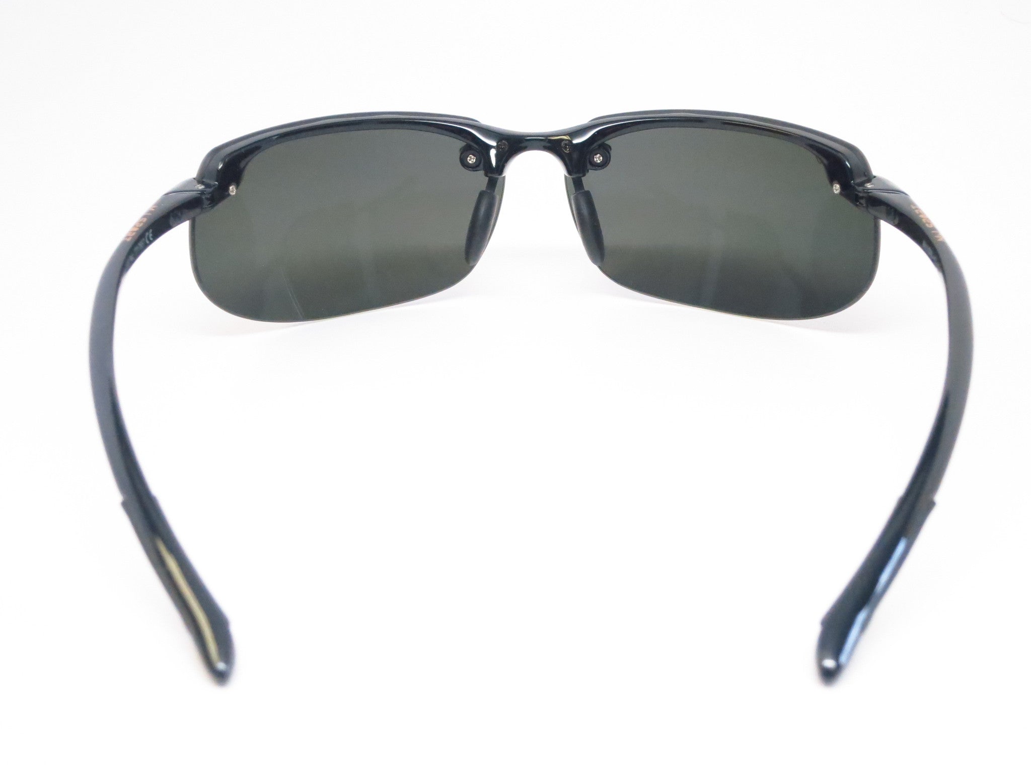 Maui Jim Banyans 412-02 Gloss Black Polarized Sunglasses - Eye Heart Shades