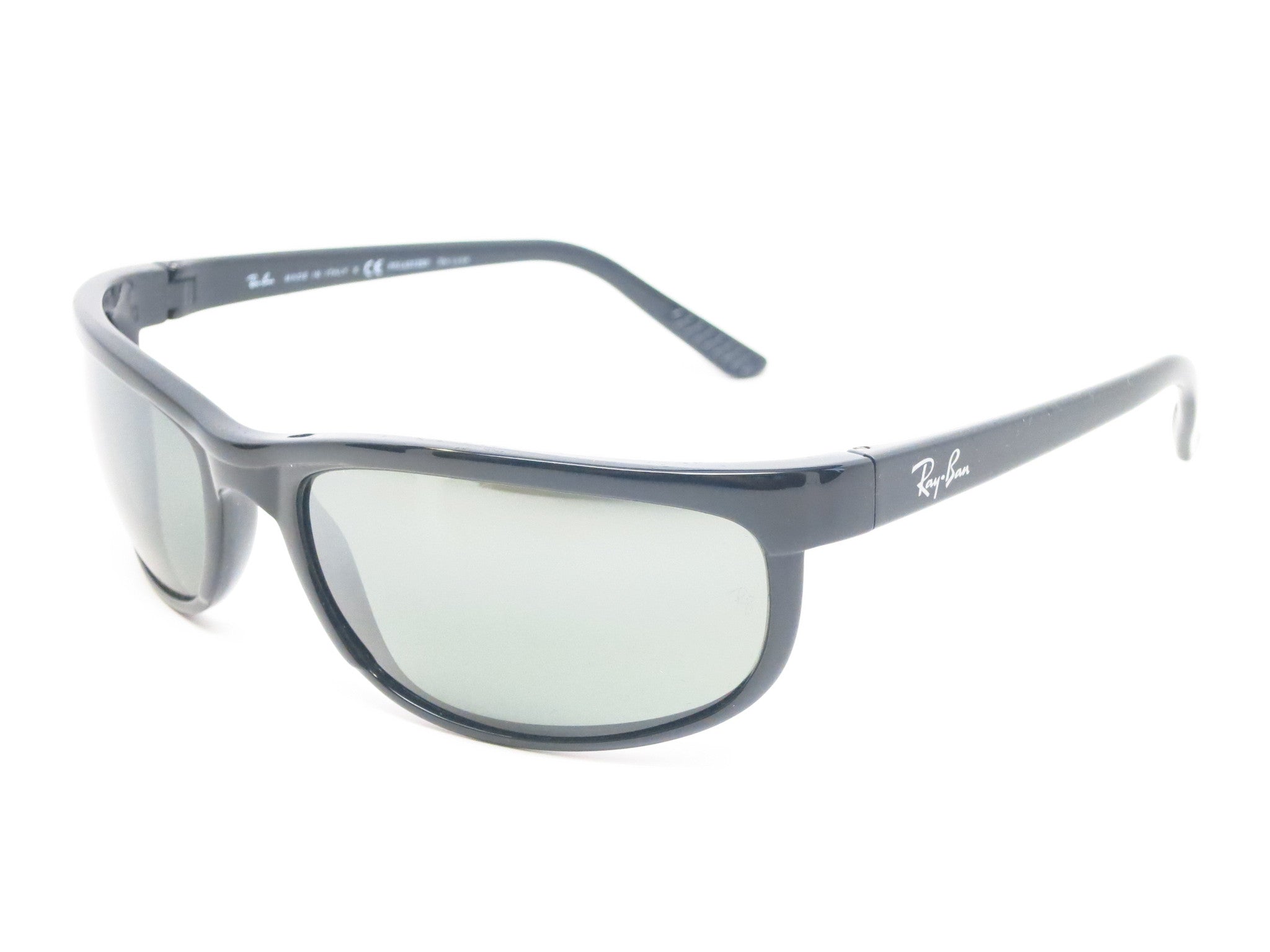 Ray Ban Predator 2 Sunglasses Polarized Black Crystal Mirror Grey One Size Money In The Banana Stand