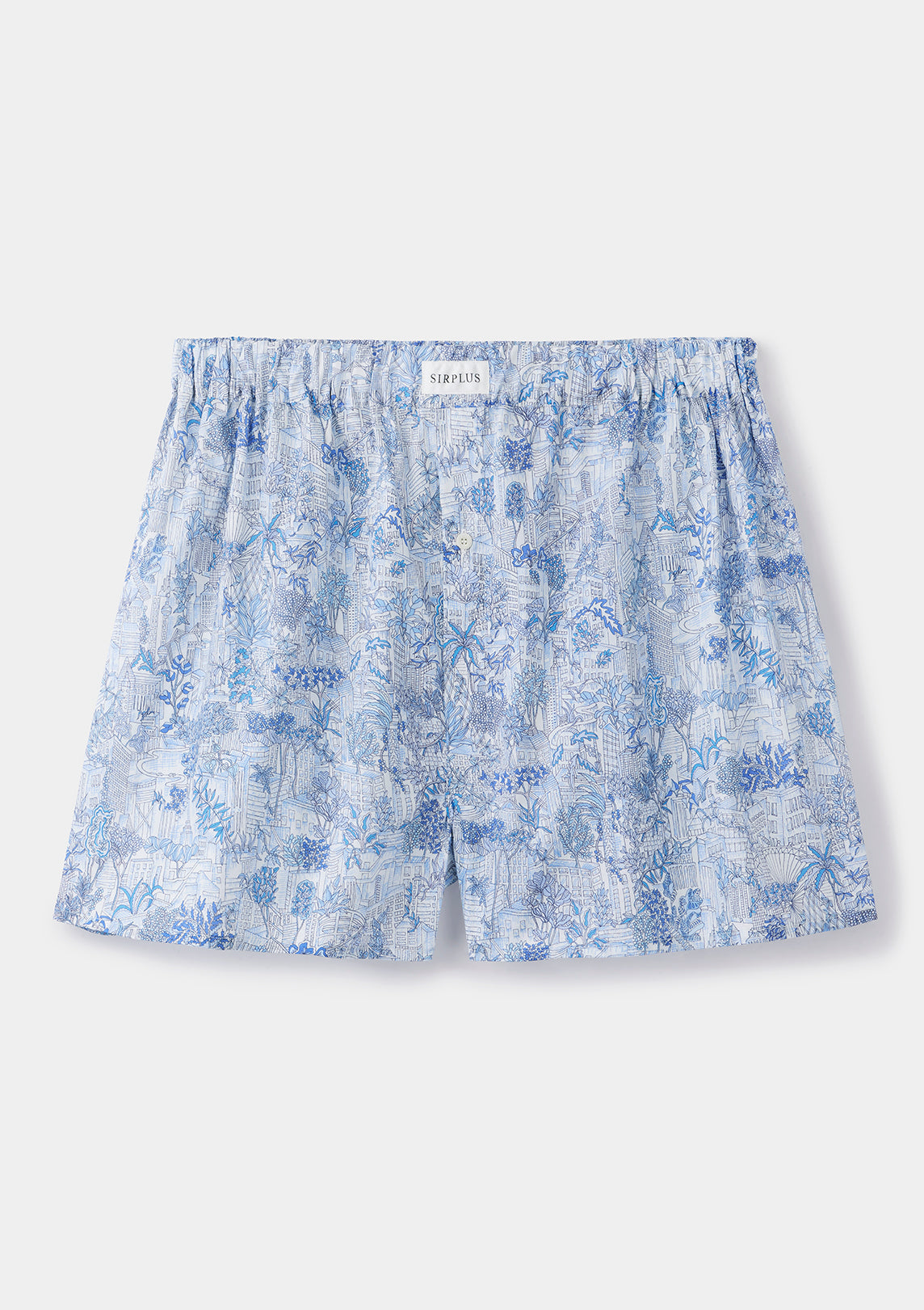 Blue Plantopolis Boxer Shorts - Made with Liberty Fabric | SIRPLUS